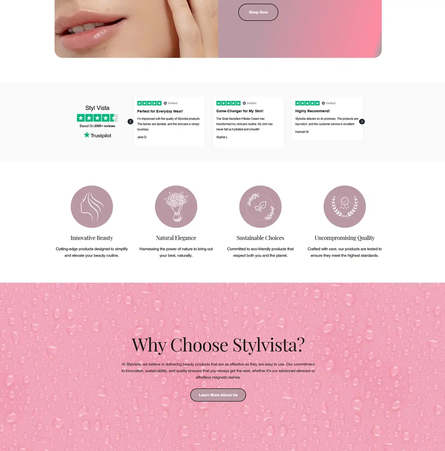 Stylvista screen