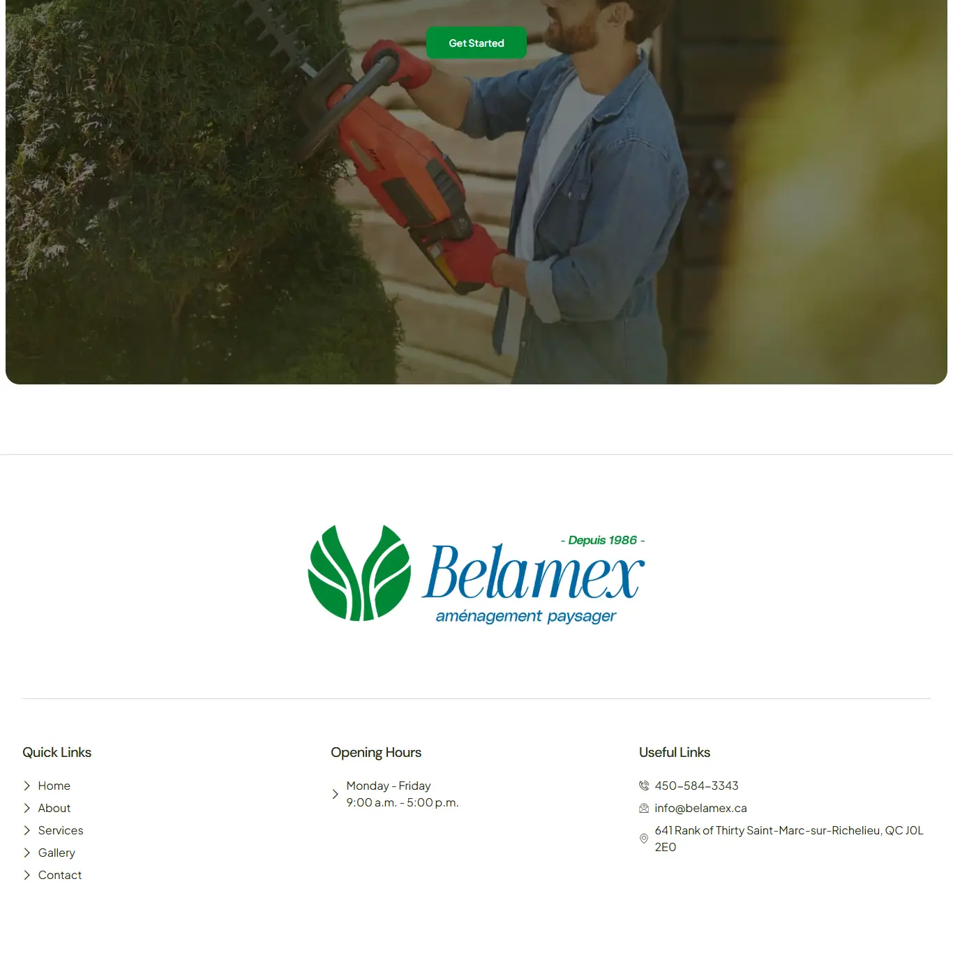 Belamax screen